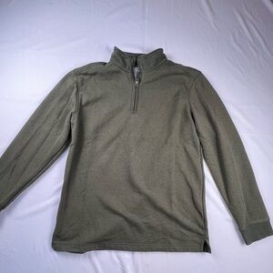 Mountain Club - Women’s Zip Up Long Sleeve Jersey - Large - Olive
